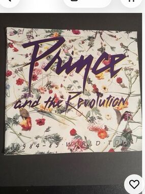 Prince Purple Rain 1984 Tour book